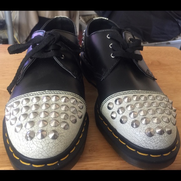 dr martens studded shoes
