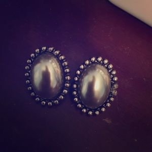 Big silver studs