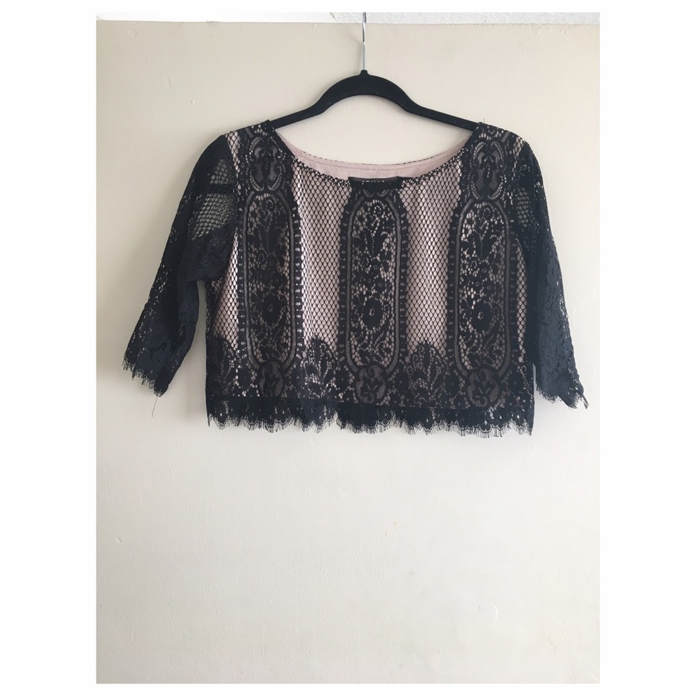 Lace Crop Top