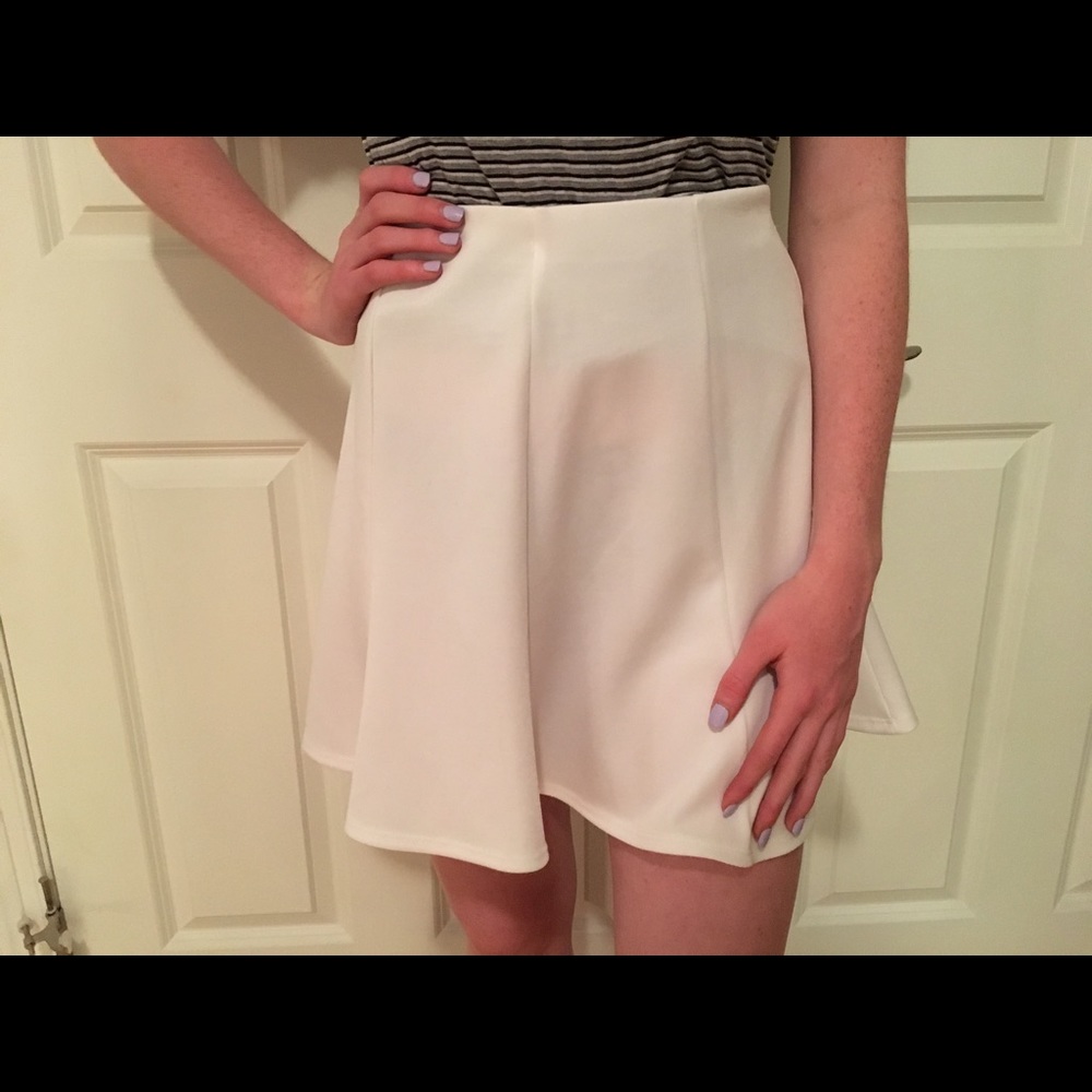 White Charlotte Russe skirt