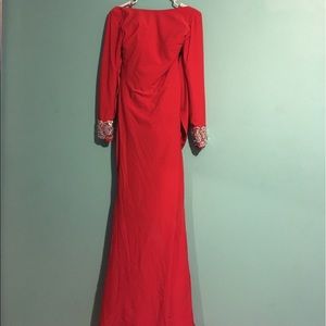 Red prom dress