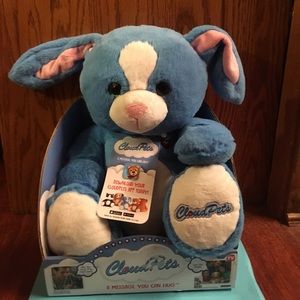 CloudPets 12" Blue Bunny. A MESSAGE YOU CAN HUG!!!