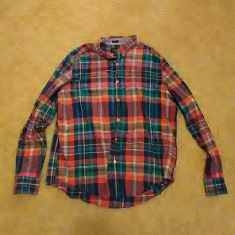 American eagle long sleeve button-up