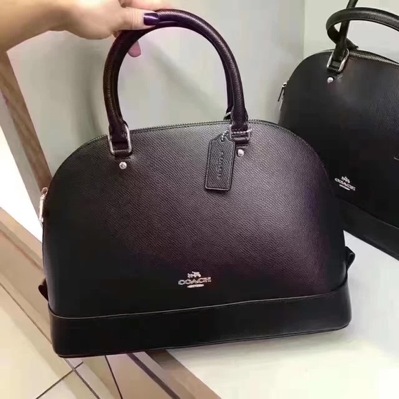 COACH SIERRA SATCHEL IN CROSSGRAIN LEATHER
BLACK - Picture 2 of 7