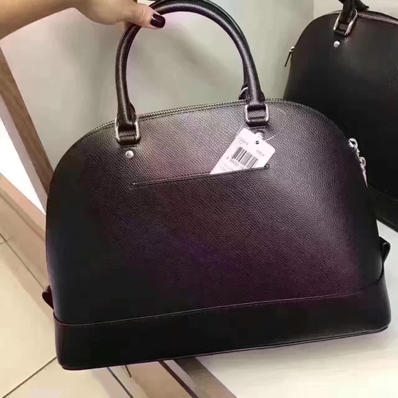 COACH SIERRA SATCHEL IN CROSSGRAIN LEATHER
BLACK - Picture 3 of 7