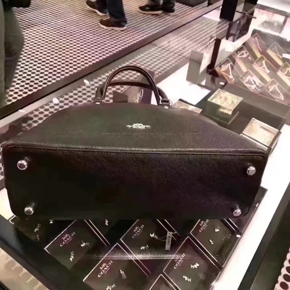 COACH SIERRA SATCHEL IN CROSSGRAIN LEATHER
BLACK - Picture 4 of 7