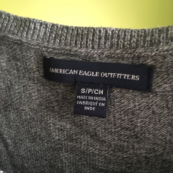 American Eagle Gray Knit Dress - Picture 3 of 4