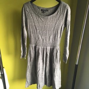 American Eagle Gray Knit Dress