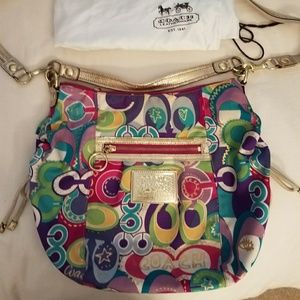 ➡Sold⬅ Poppy Collection coach Crossbody