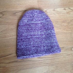 Purple beanie