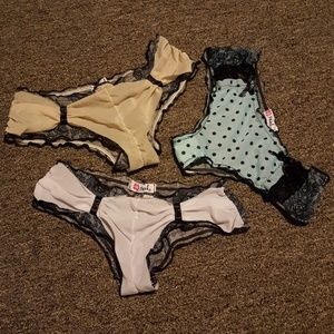 LAST CHANCE: Cute Hipster underwear unworn bundle