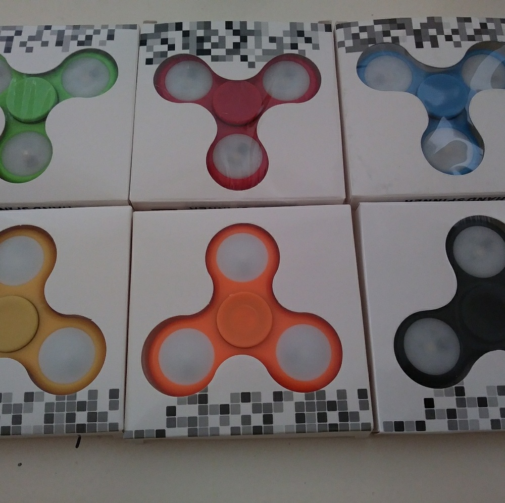 LightUp Fidget Spinners