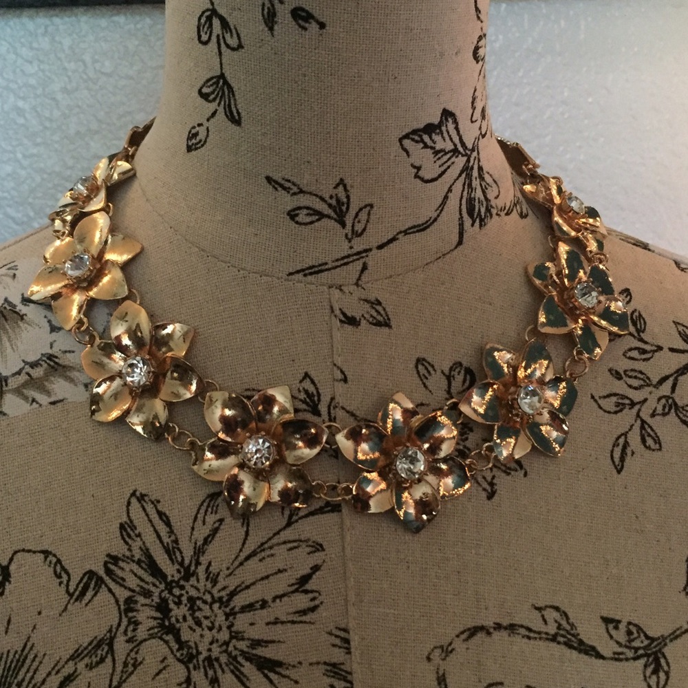 Necklace and matching earrings