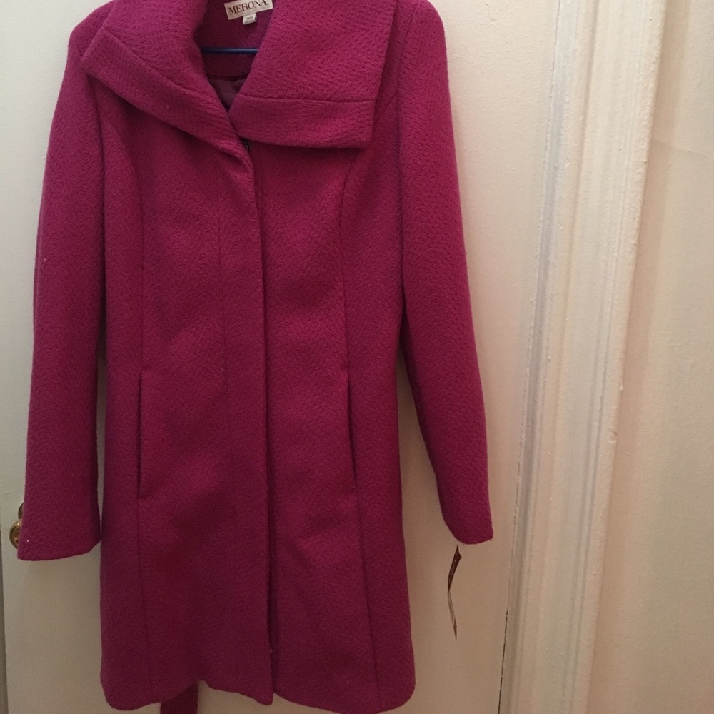 Pink coat