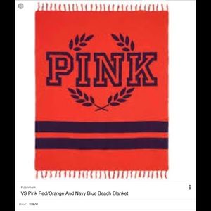 Vs pink blanket