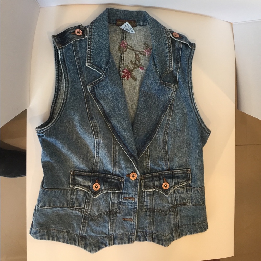 Denim vest