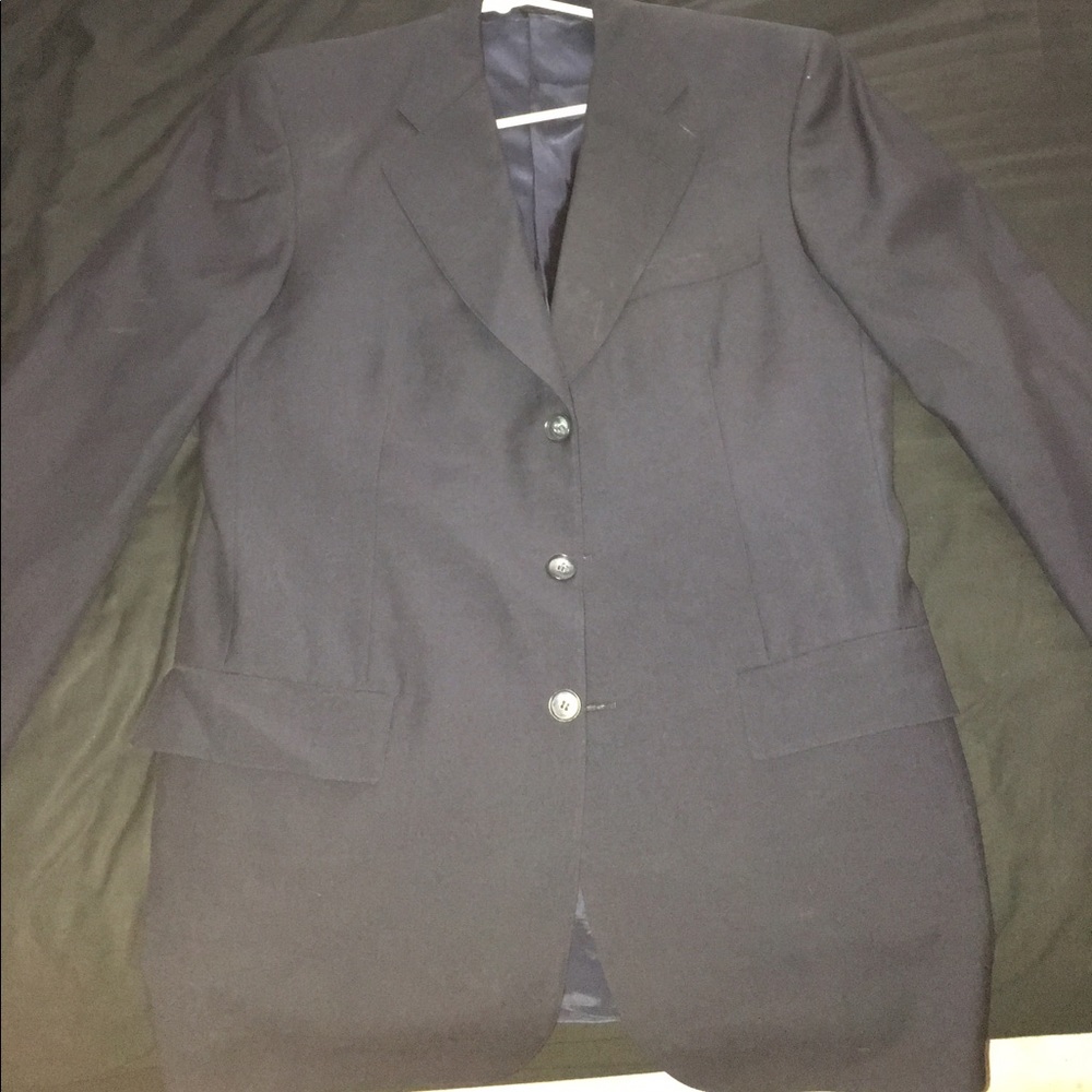 Renzi navy blue suit jacket