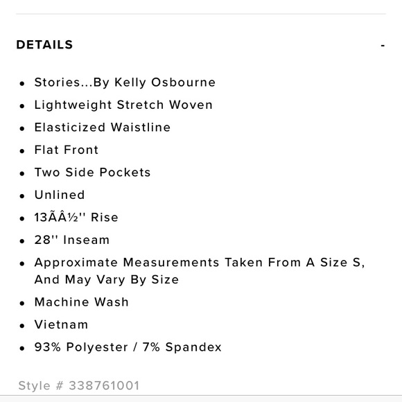 NWT Stories By Kelly Osbourne Jumpsuit - Picture 4 of 6