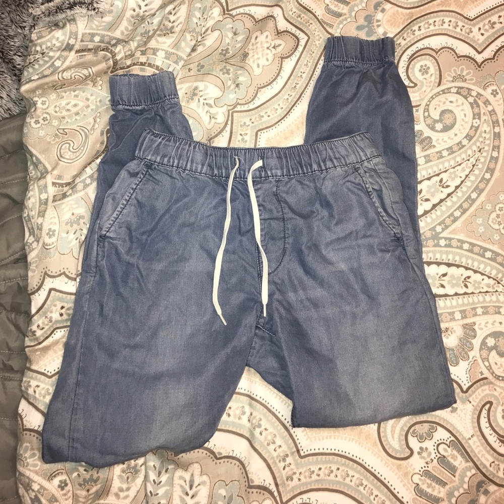 Bullhead denim joggers