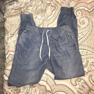 Bullhead denim joggers