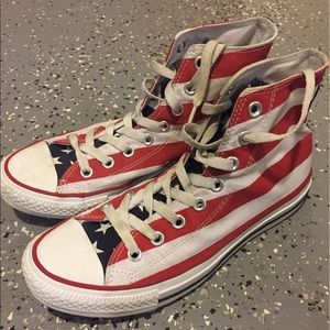 American Flag Hightop Converse