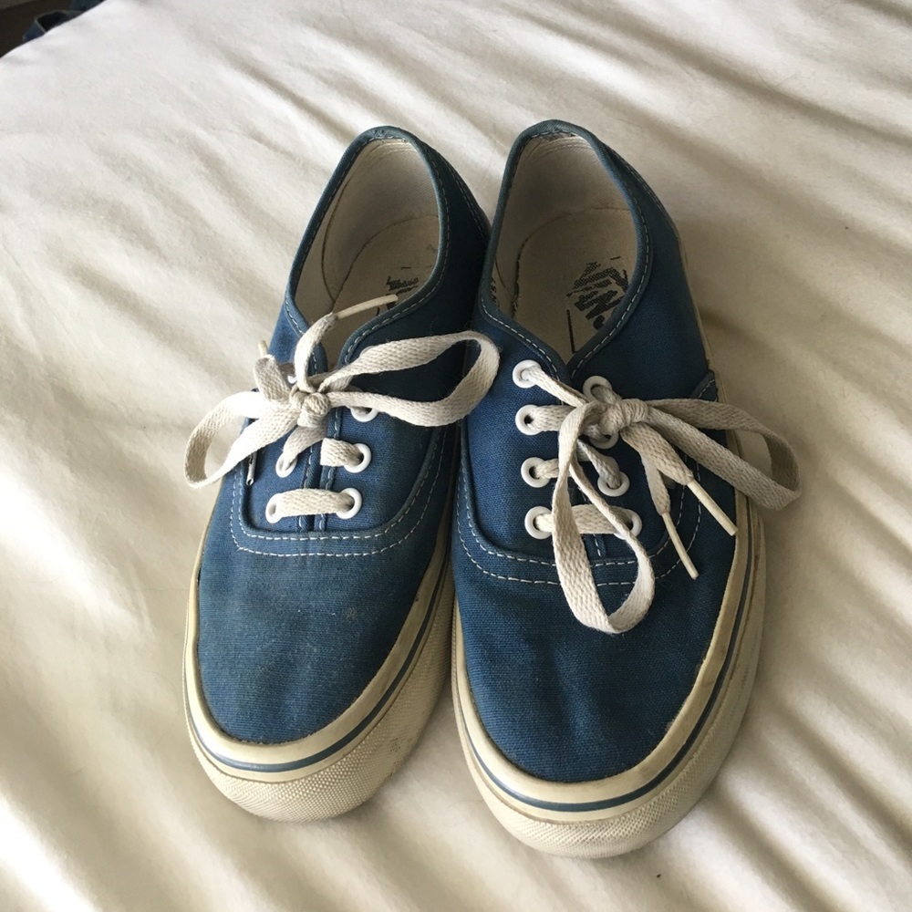Used Navy Blue Women's Vans size 7