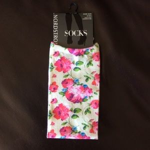 Nordstrom Floral Socks
