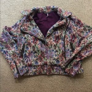 Free people floral jacket!!