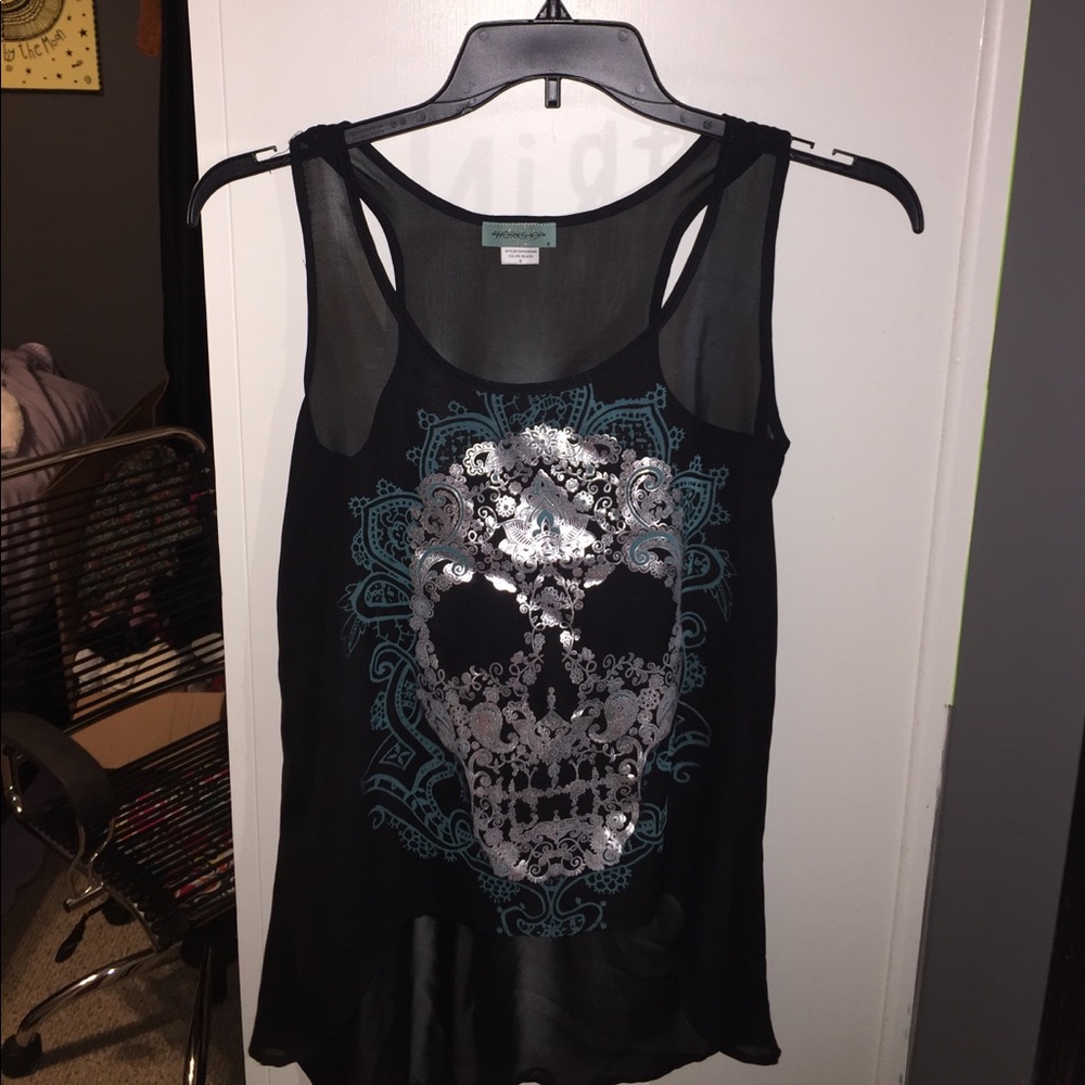 Sugar skull tank top
