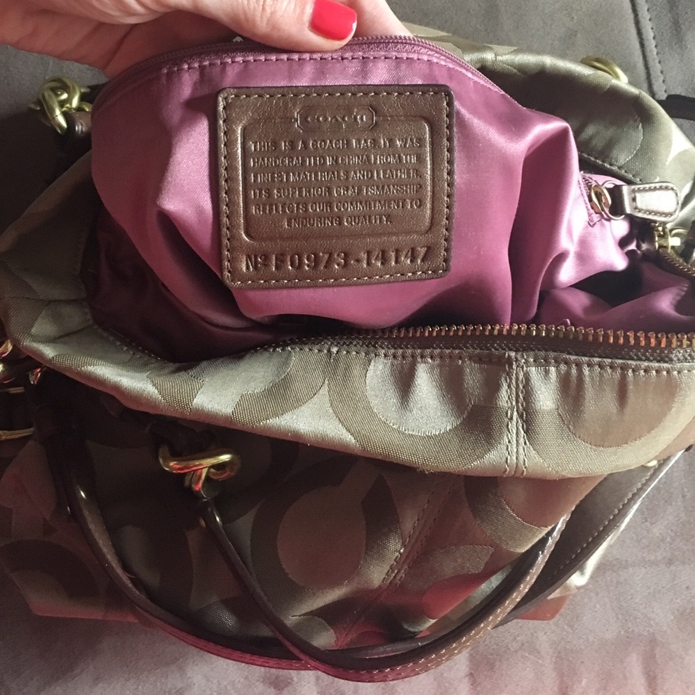 Coach Pattern Bag - image 2