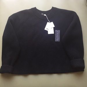 Lambswool Ribbed Sweater