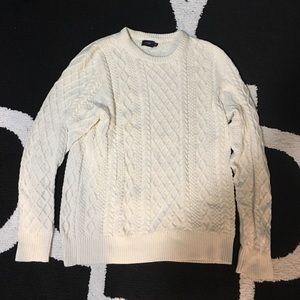 J crew fishermans sweater size medium worn 1x