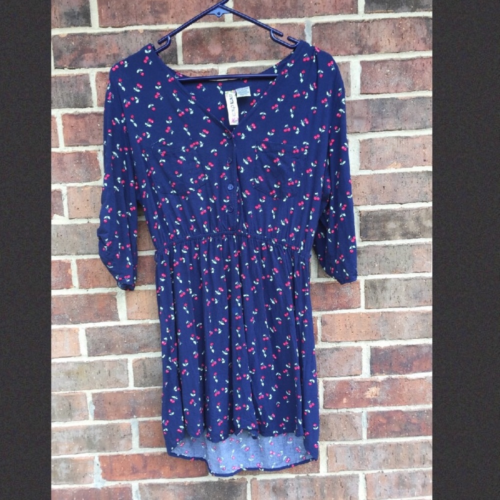 Cherry Printed Dress