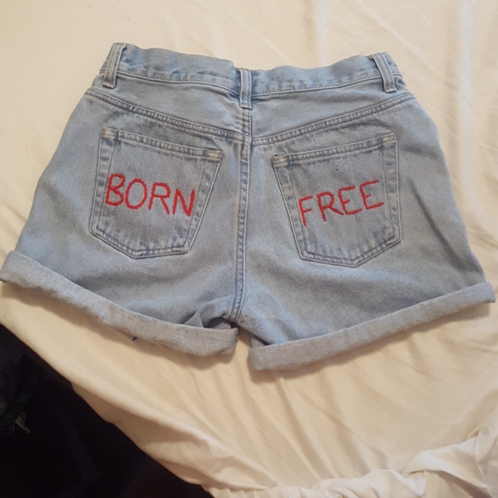 Born Free Chainstitch Shorts