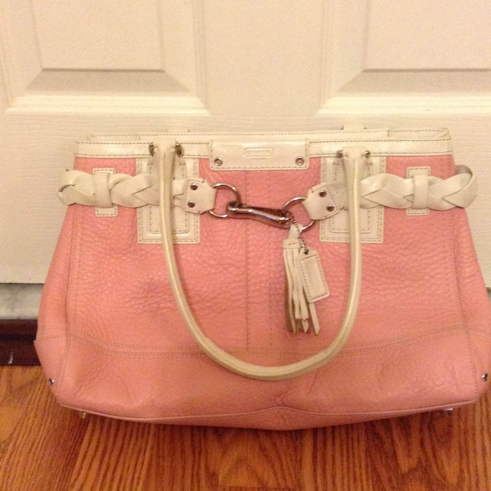 Pink Coach Purse
