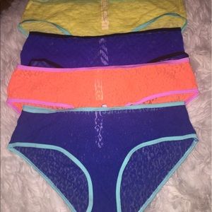 4 Victoria's Secret panties