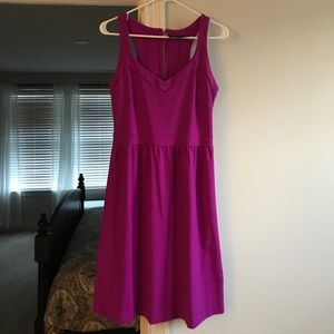 Purple stretch dress