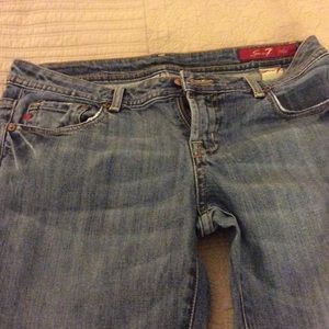 Seven7  Size 30 flare leg jean