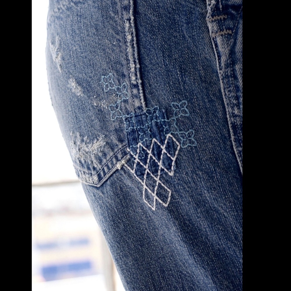 Free People X Citizens Of Humanity Denim Overall L - Picture 6 of 7