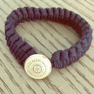 Zip cord Hope bracelet