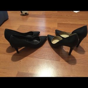 ‼️SOLD‼️ 2 pairs of black heels