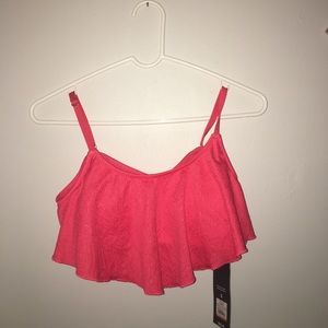 Pink Sport Bra Bathing Suit