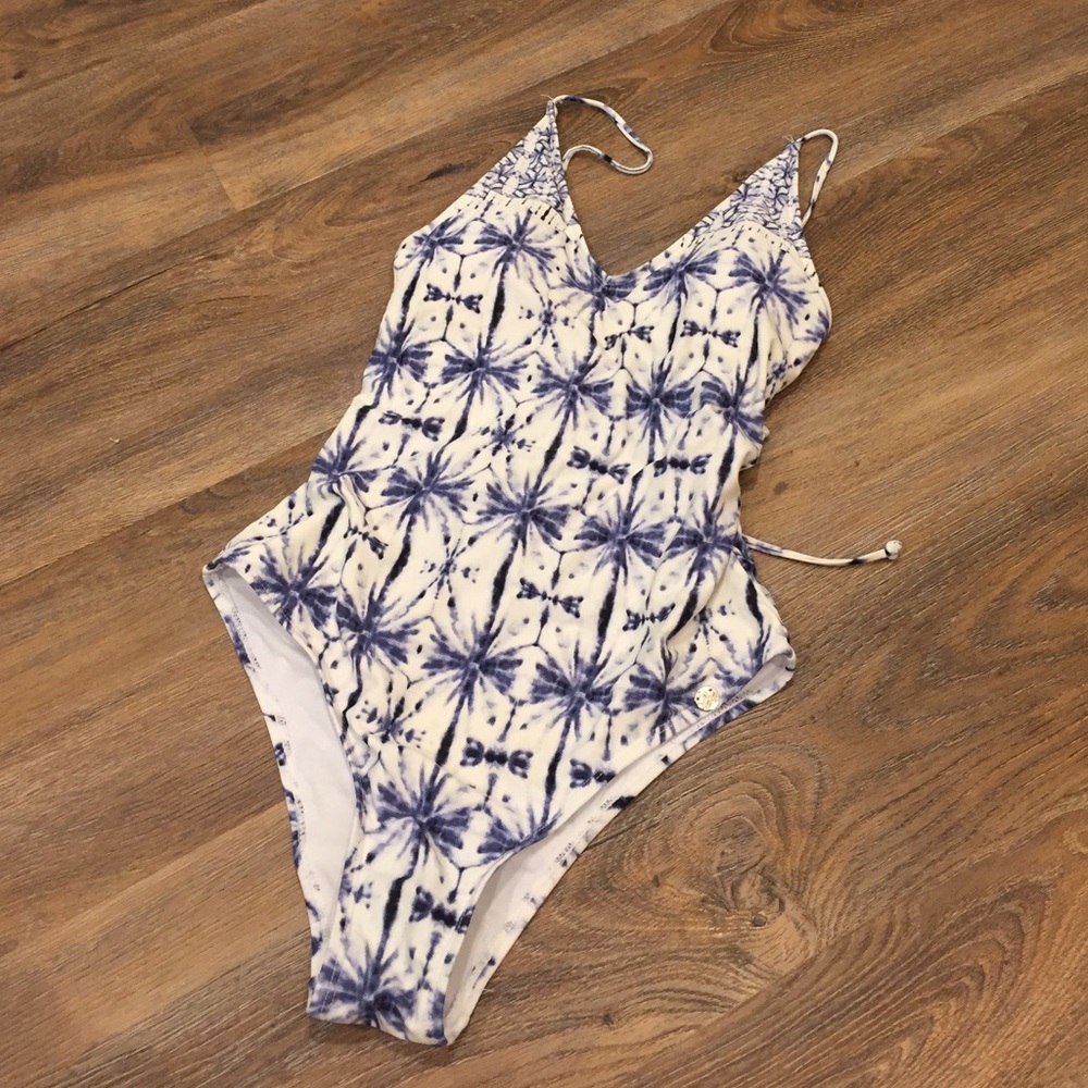 Tye-Dye one piece bathing suit