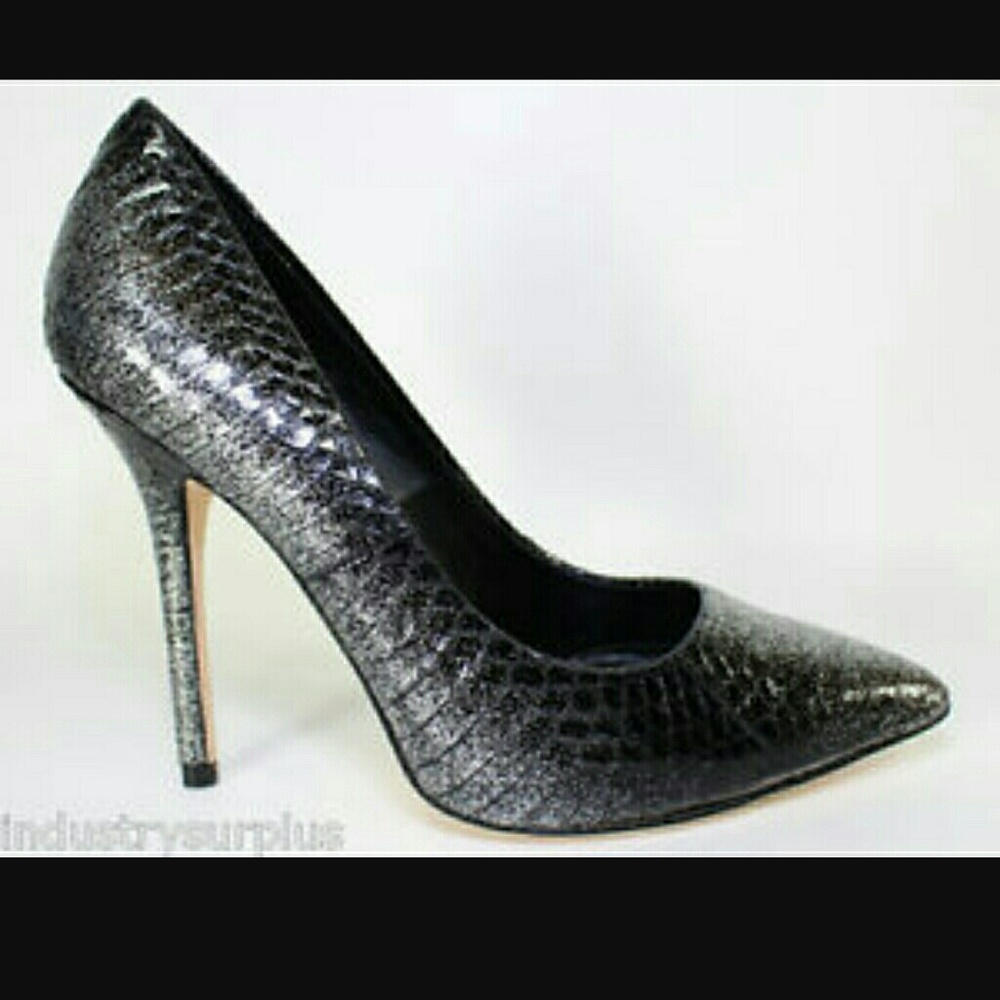 Boutique 9 Sally Black Silver Pumps