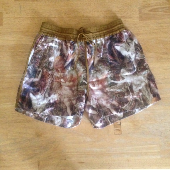 New H&M Conscious Exclusive Hemp Silk Shorts 4 - Picture 1 of 6