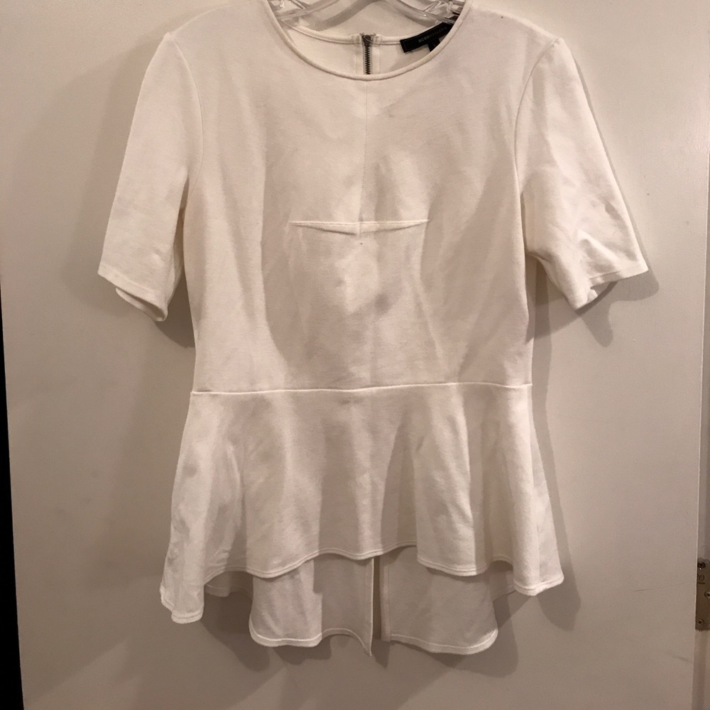 BCBG super cute peplum top