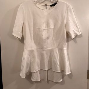 BCBG super cute peplum top