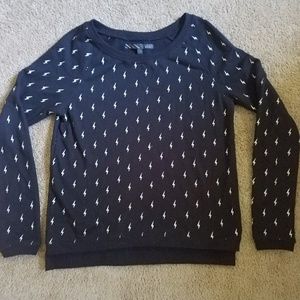 Vans lightning bolt crew neck