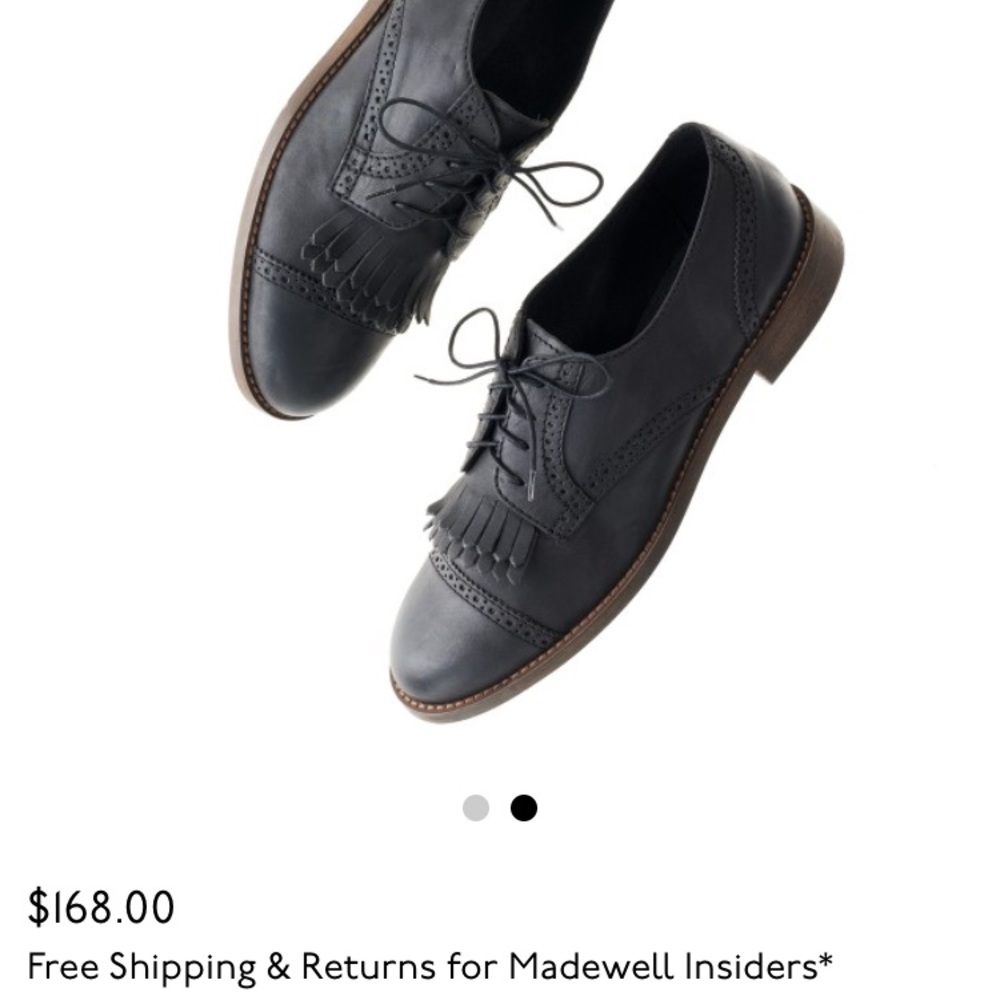 Madewell 9.5 Aberdeen Oxfords