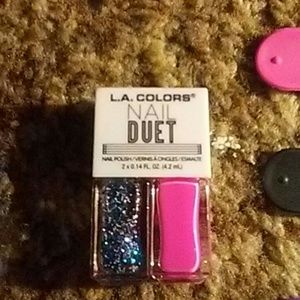Nail polish and slap bracelets